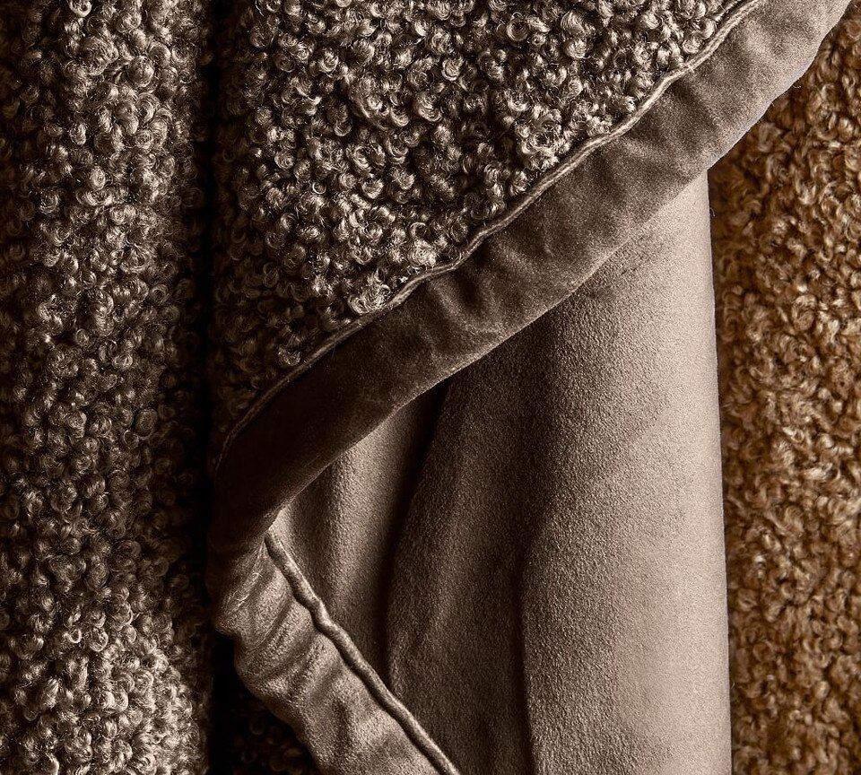 Cosy Teddy Faux Fur Throw Pottery Barn Australia
